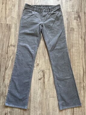 J.Crew size 4 tall favourite fit Classic Straight-Leg pants Gray neutral capsule